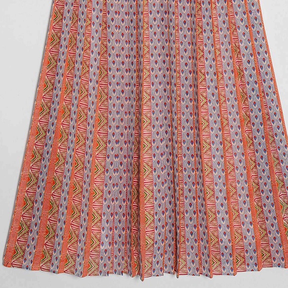 Anthropologie Nonie Pleated Maxi Skirt - Picture 8 of 9